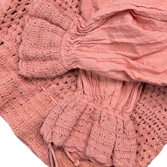 Free People Megan Crochet Top - Size Large - Picture 3 of 7